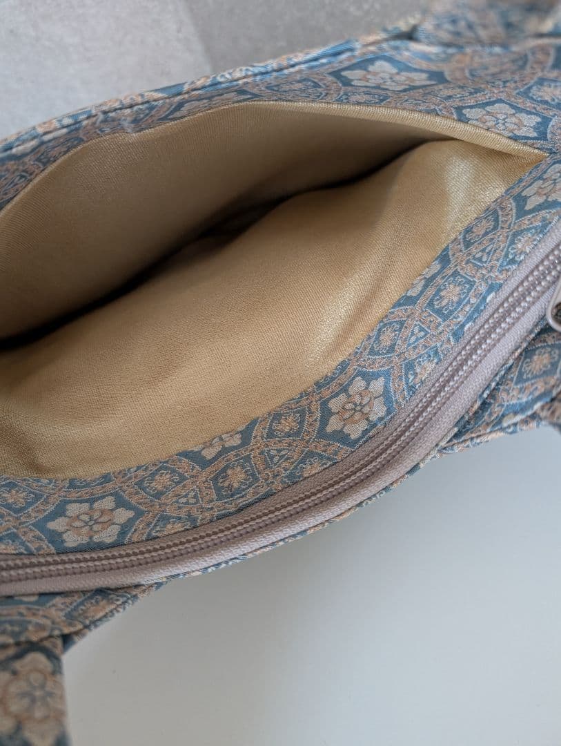 和装用バッグ 花柄　着物　和服　浴衣　龍村美術織物　龍村美術織物バック