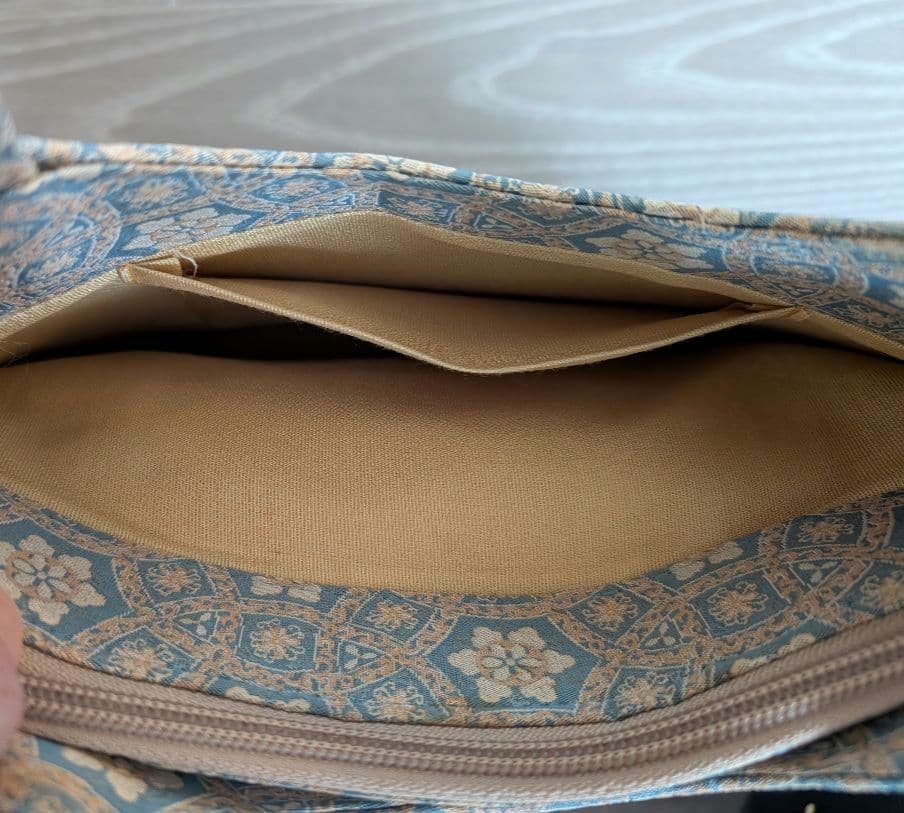 和装用バッグ 花柄　着物　和服　浴衣　龍村美術織物　龍村美術織物バック