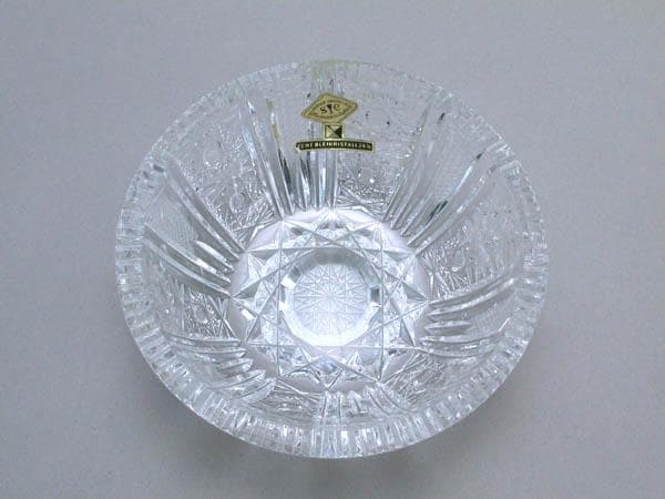 オーストリア　ザルッブルグ カットグラスボール ビンテージ