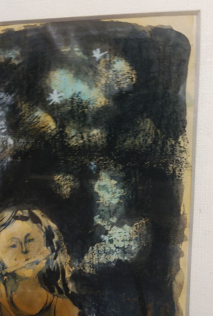 【鈴木 清 水彩画 風景画 】笛を吹く少女