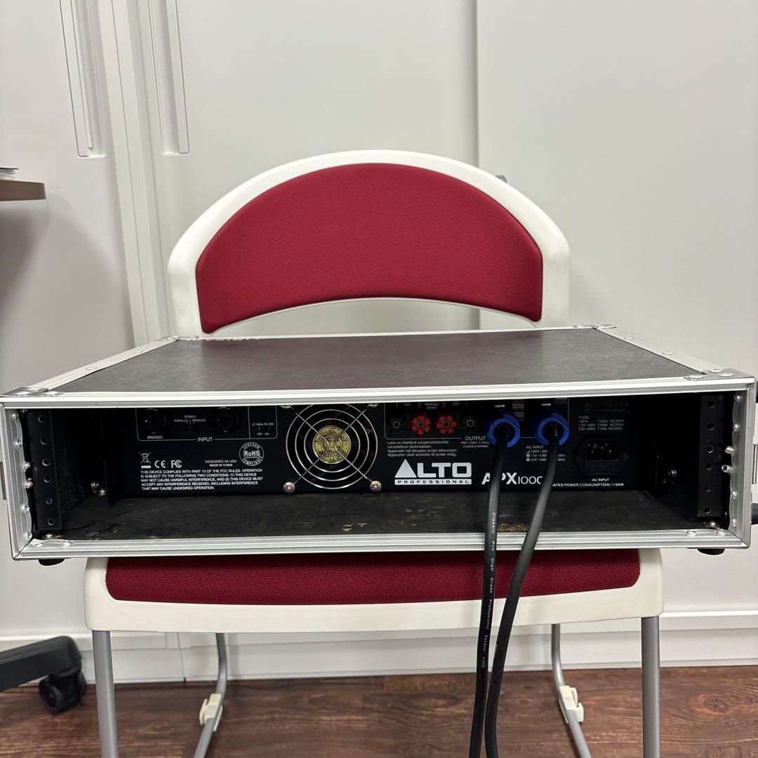 ひ*り様 ALTO ステレオ パワーアンプ 2チャンネル1000W 音響機器AP