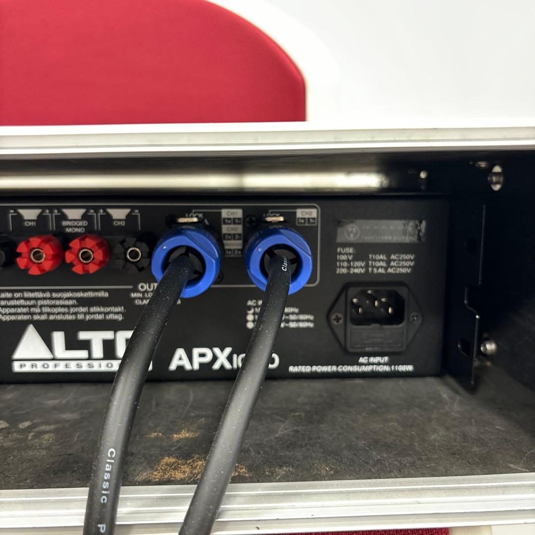 ひ*り様 ALTO ステレオ パワーアンプ 2チャンネル1000W 音響機器AP