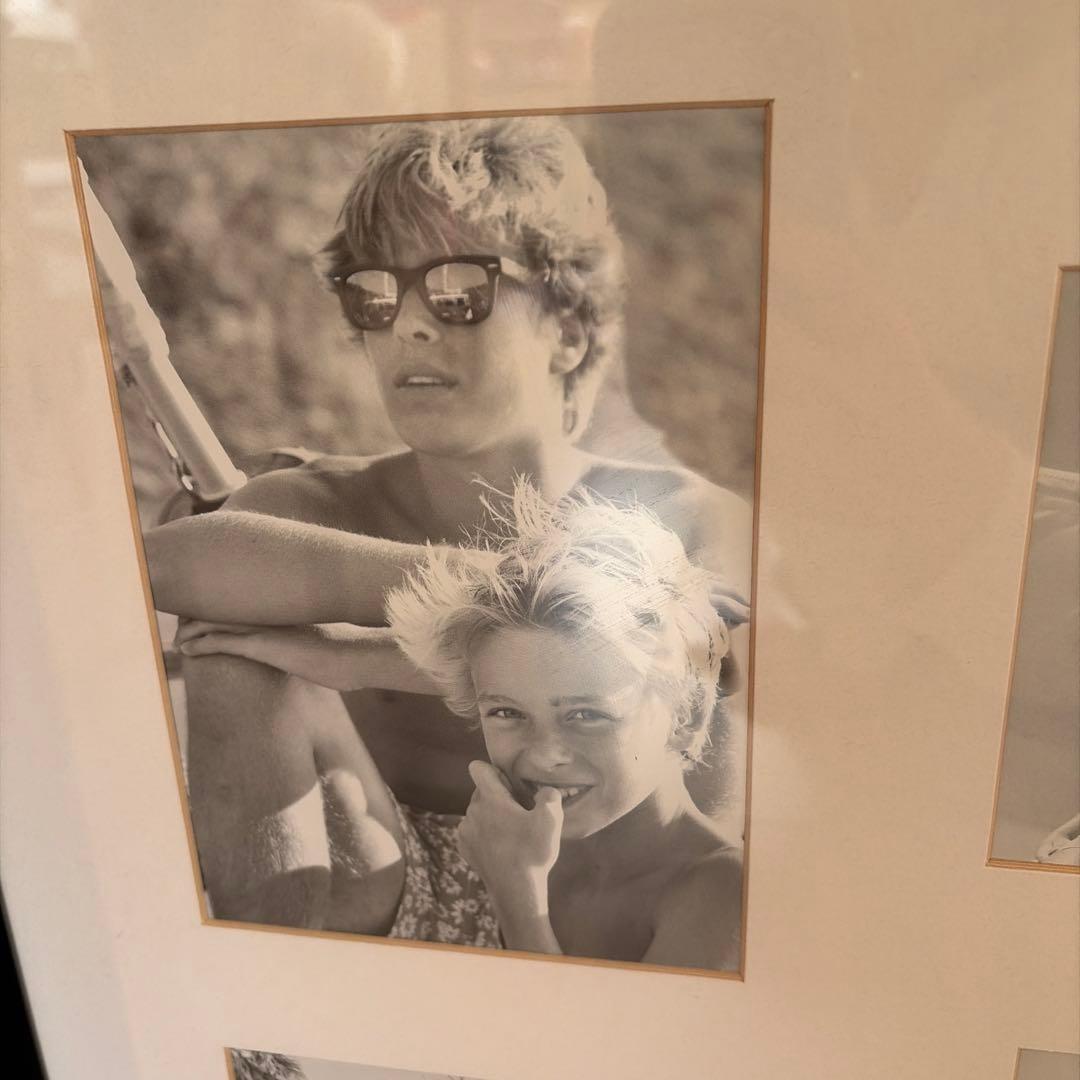 黒　マルチフォトフレーム 額縁　壁掛　写真　アート