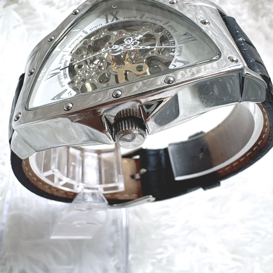 COGU ITALY 自動巻き スケルトン 裏スケ オートマチック ベンチュラ型