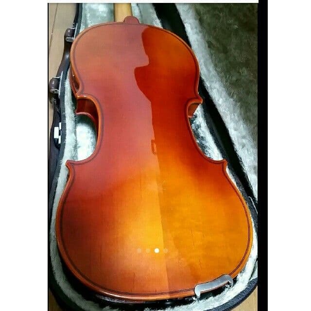 高級 バイオリン 鈴木 No.200 4/4 新品弓、肩当て、松脂付 定価6万