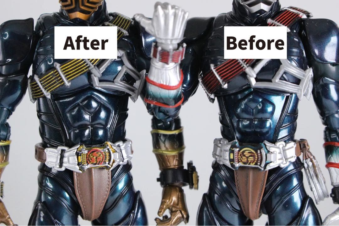 【新品】フィギュアーツ真骨彫に使用可！　仮面ライダー響鬼系改造腹部　威吹鬼用