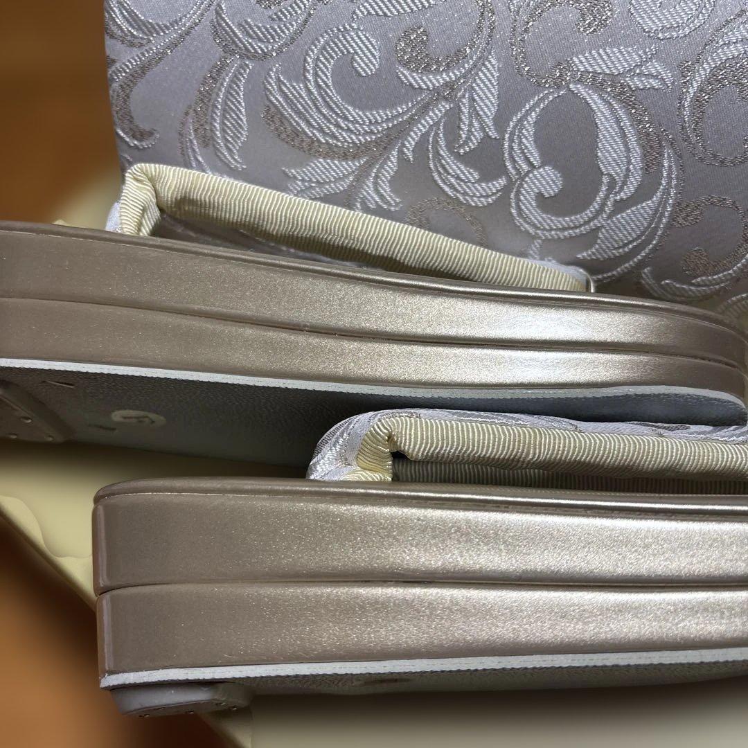 和装用 草履 バッグ セット ゴールド 成人式