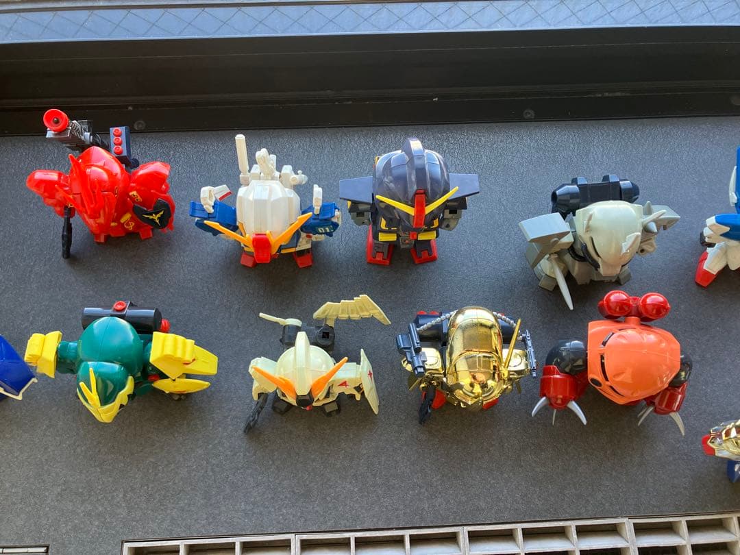 SDガンダム　組み立て済みプラモセット