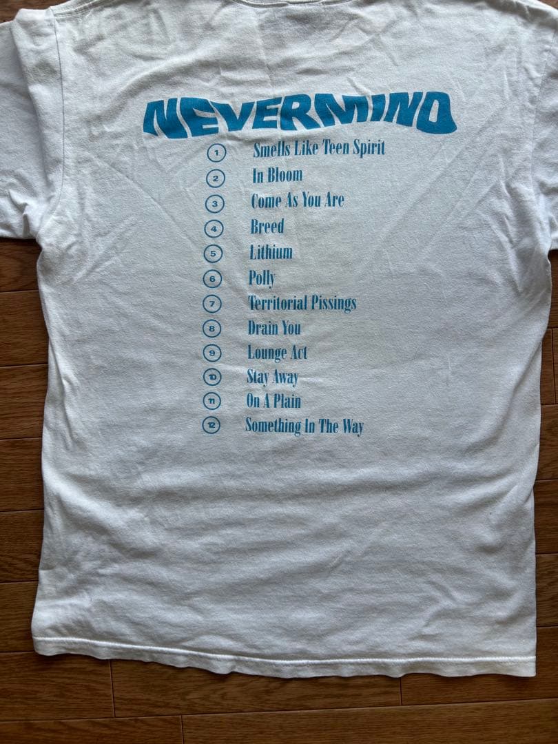 Nirvana Nevermind ヴィンテージTシャツ Mサイズ