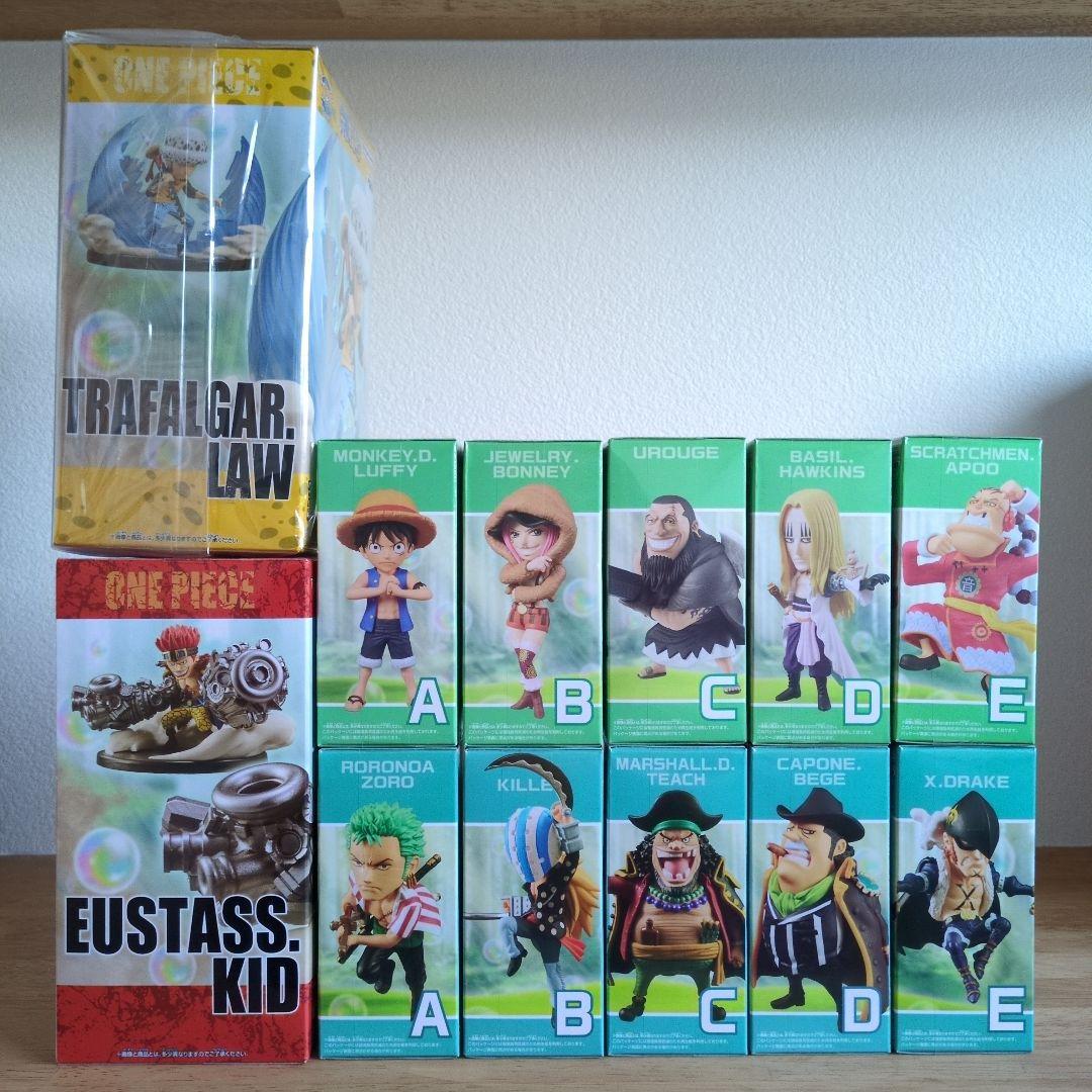 ［未開封］ワンピース ワーコレ 最悪の世代１・２ コンプセット