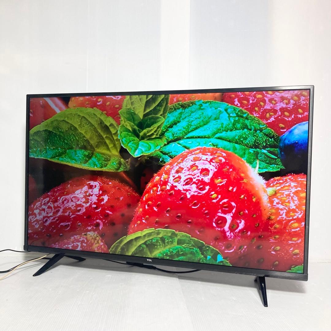 美品 TCL 43インチ 液晶テレビ 43P615 2022年製 スマートTV