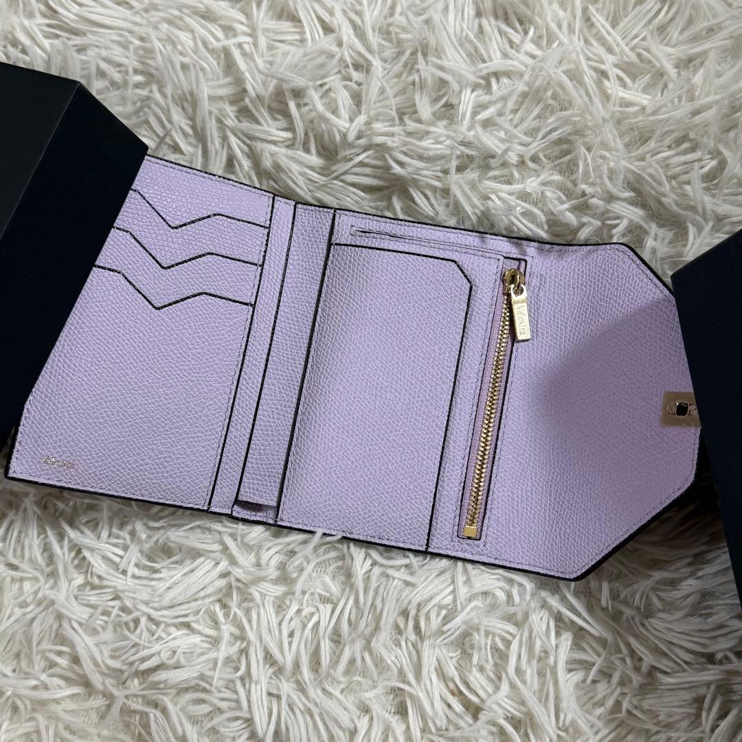 ⭐️新品未使用⭐️　Valextra イジィデ　三つ折り財布　コンパクトウォレット