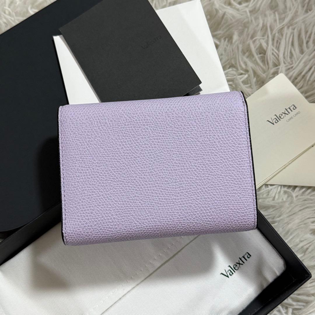 ⭐️新品未使用⭐️　Valextra イジィデ　三つ折り財布　コンパクトウォレット