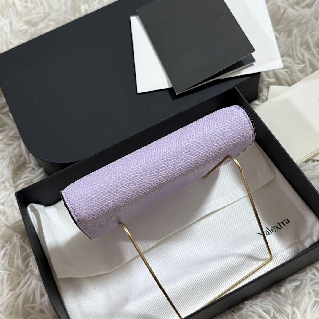 ⭐️新品未使用⭐️　Valextra イジィデ　三つ折り財布　コンパクトウォレット