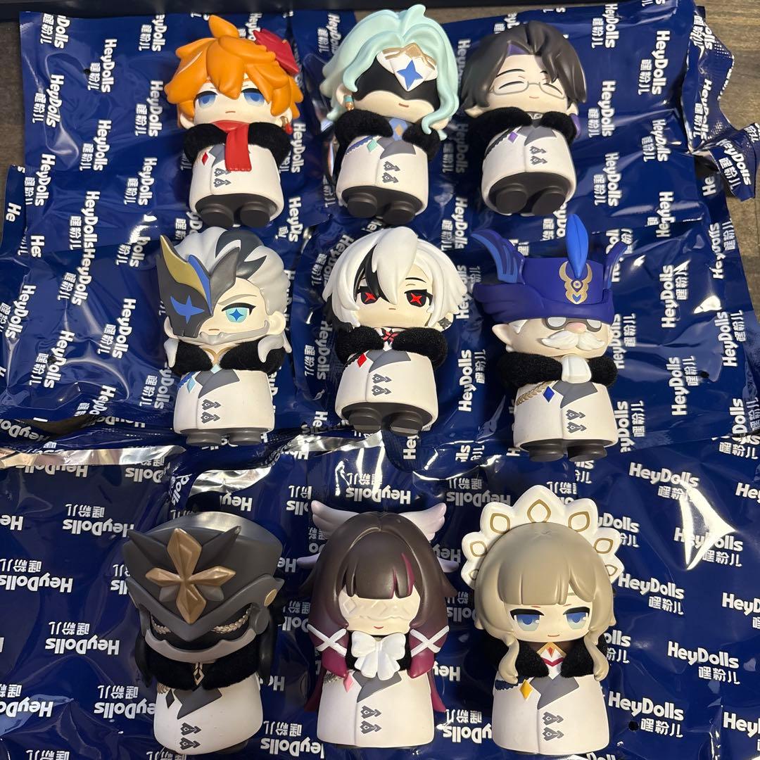 原神 ファデュイ 執行官 フィギュアセット 9体