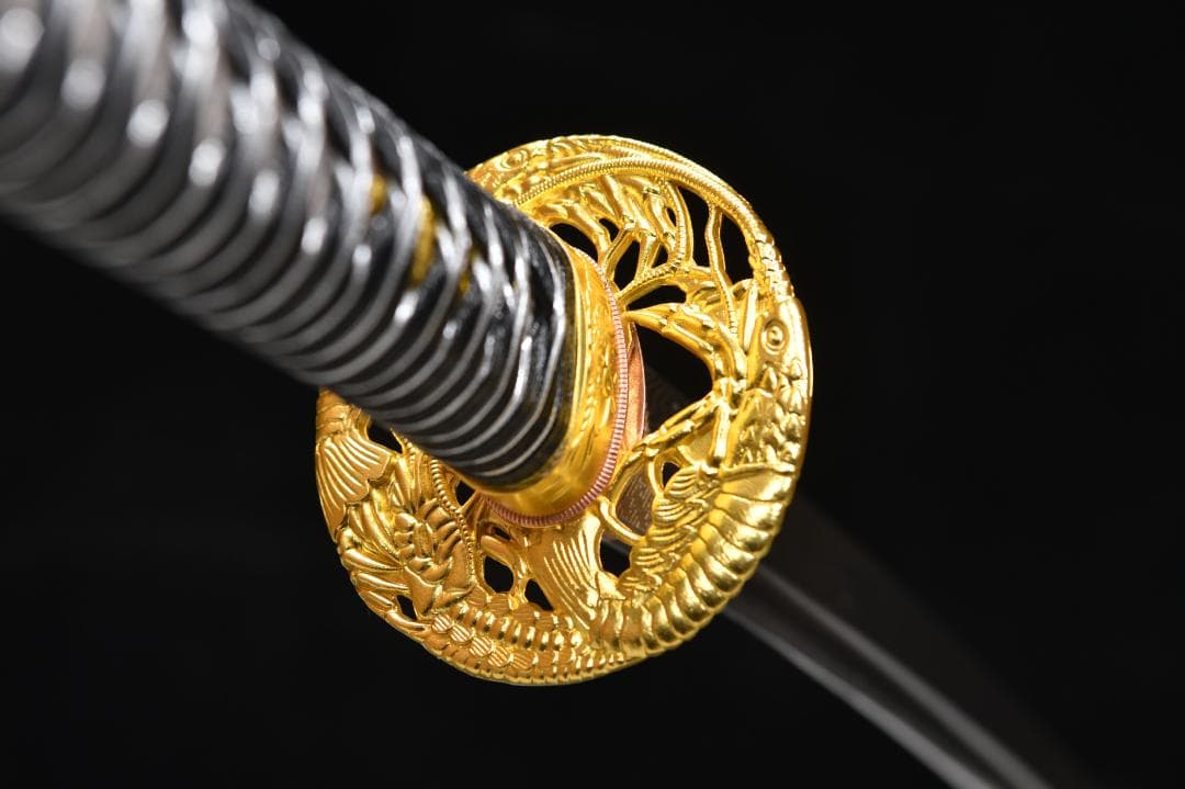 金ザリガニ打刀 日本刀 模造刀 居合刀 武士道 武蔵 鑑賞用 手鍛造打