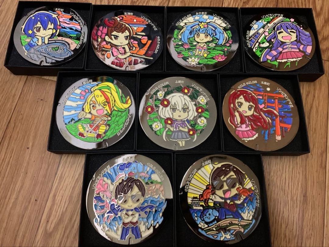 ゾンビランドサガ ミニチュアマンホール 3弾 全種