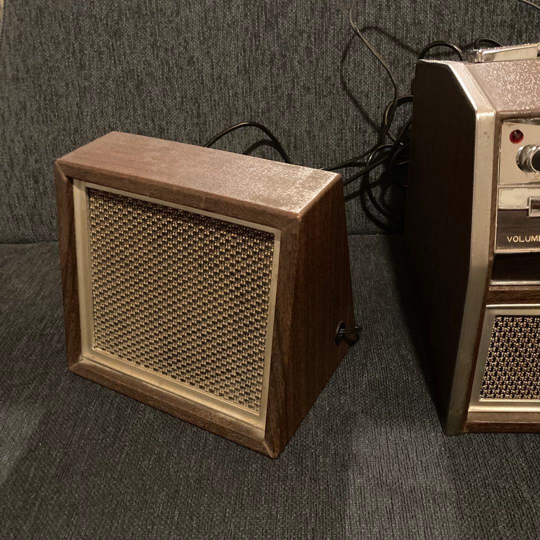 レトロ Vaan 8トラック 8トラ ポータブル プレーヤー ステレオ デッキ