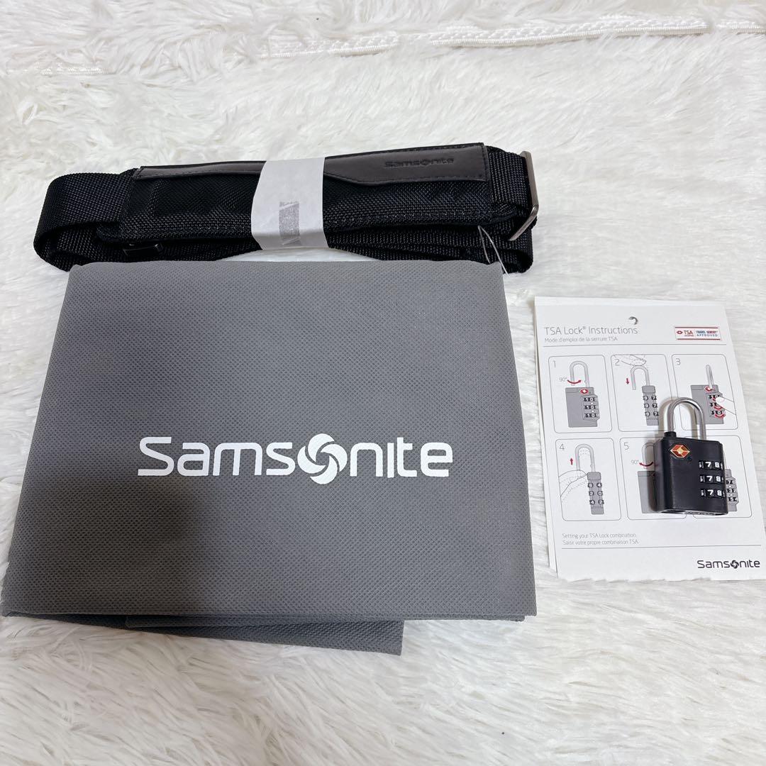 【希少デザイン】　Samsonite キャリー　ビジネス　ブラック　ソフト