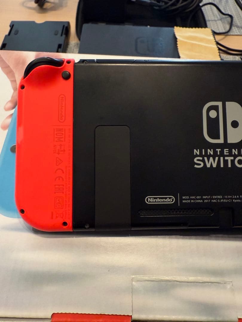 【お得5点セット】Nintendo Switch 本体 青/赤 Joy-Con