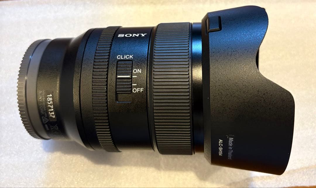 SONY FE 24mm f1.4 GM Eマウントレンズ