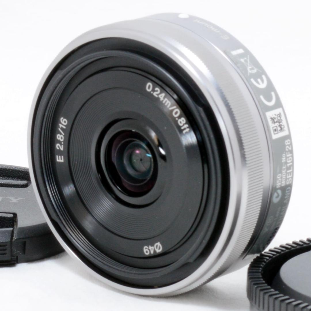 ⭐️美品⭐️SONY ソニー E 16mm F2.8 単焦点レンズ シルバー