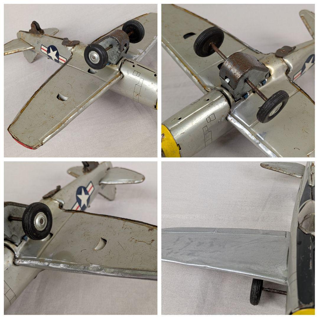 超レア★P-47サンダーボルト★ブリキ★HTC 1950年代 日本製★used