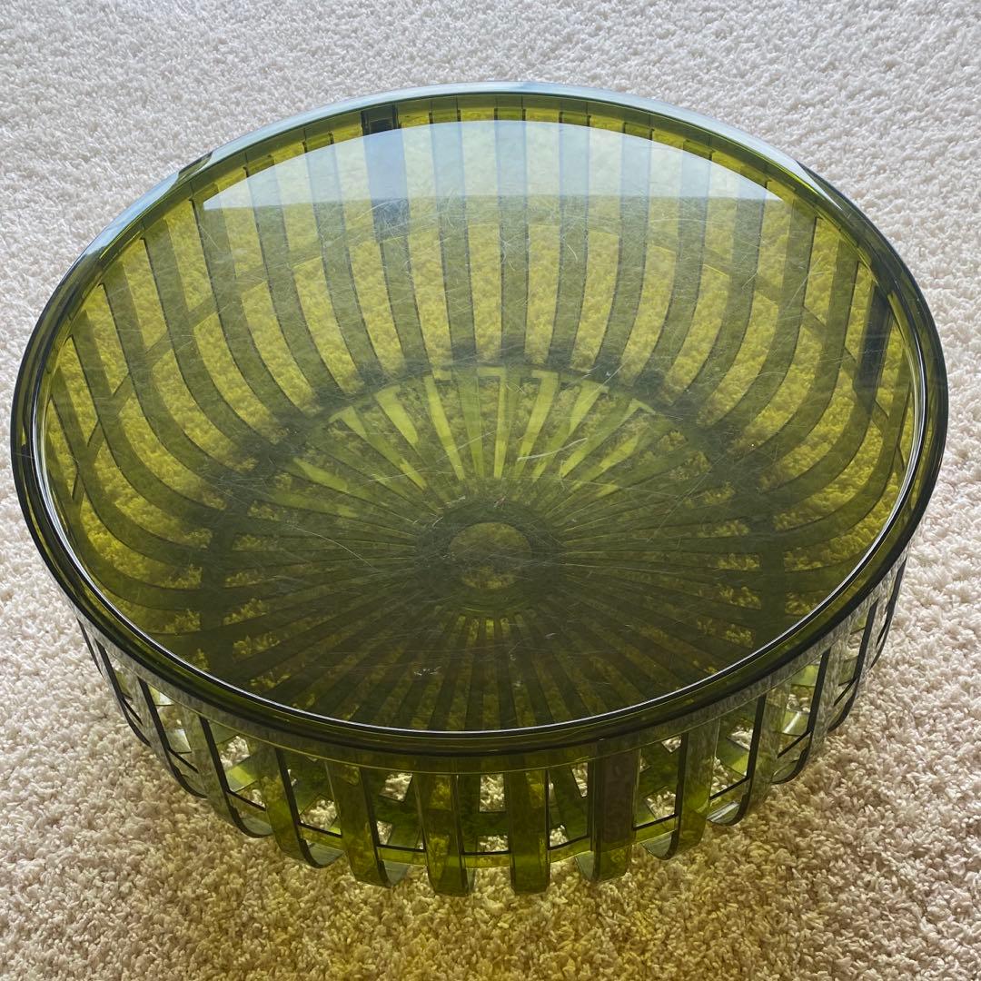 Kartell カルテル /パニエ / テーブル　グリーン