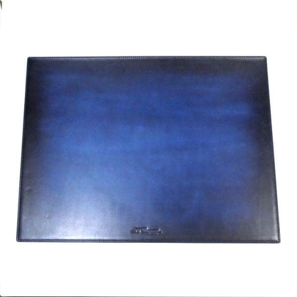 デュポン S.T.DUPONT 007105アトリエブルー レザー デスクマット