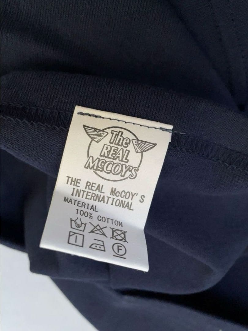 リアルマッコイズ Tシャツ ネイビー 半袖　42