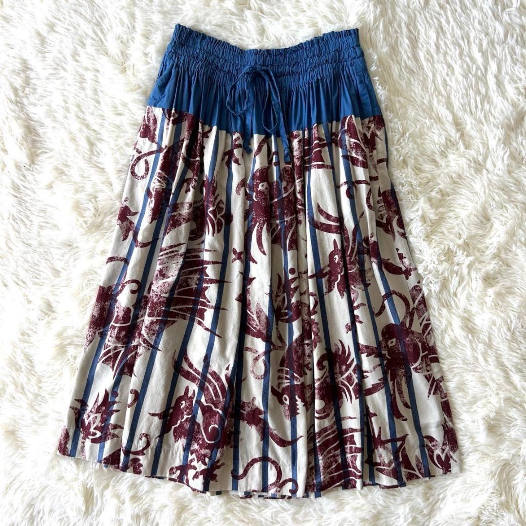 vivienne westwood 膝丈 フレア スカート ドラゴン M 38