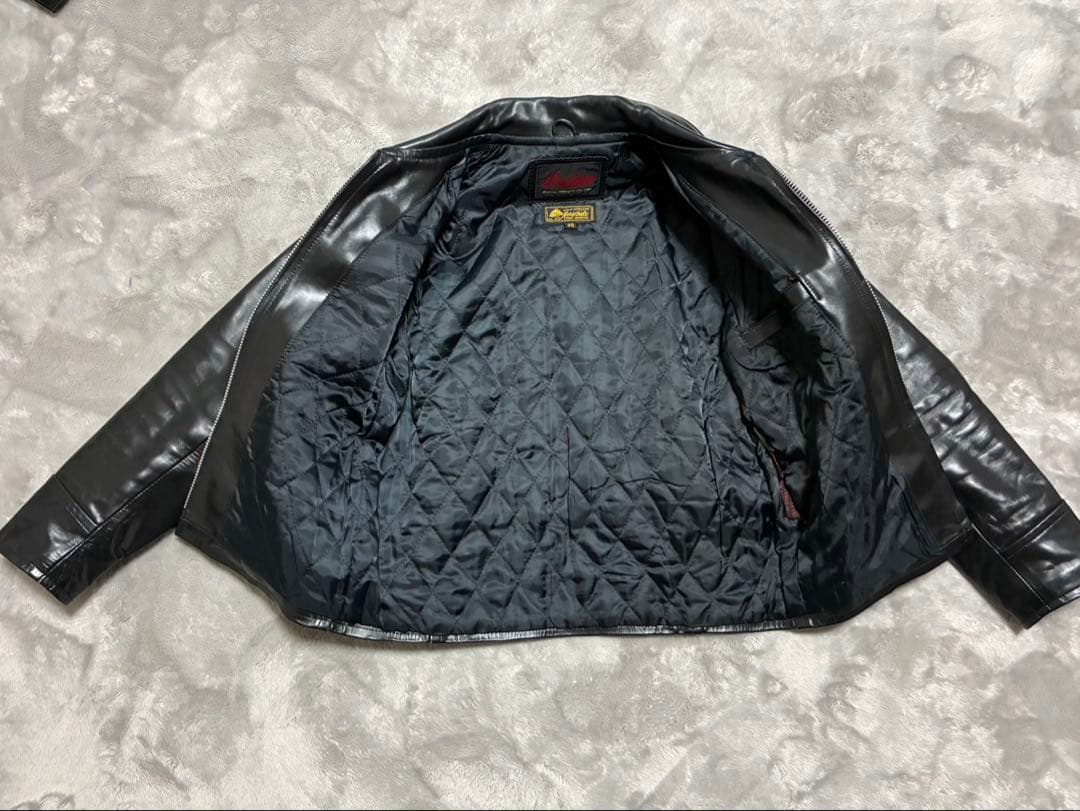 馬革 インディアン サイズ36 ホースハイド 革ジャン　 シングルジャケット
