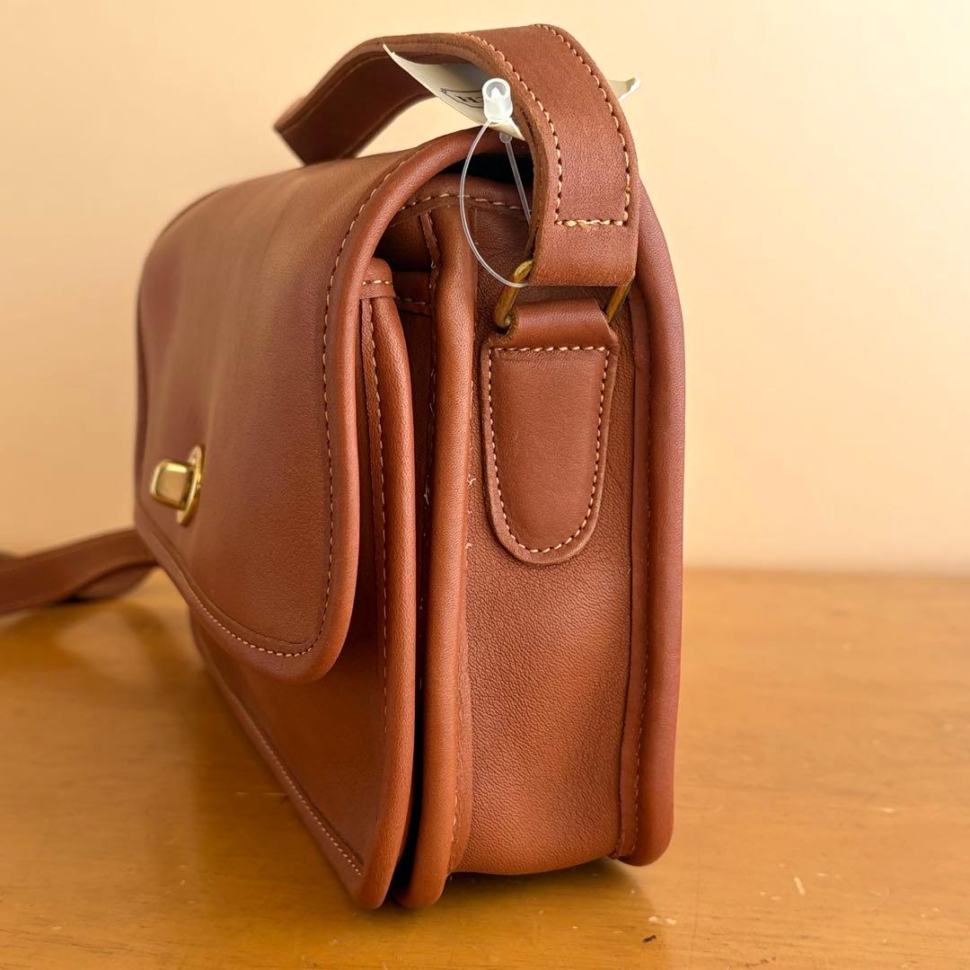 vintage coach オールドコーチ ショルダーバッグ 9850 ブラウン