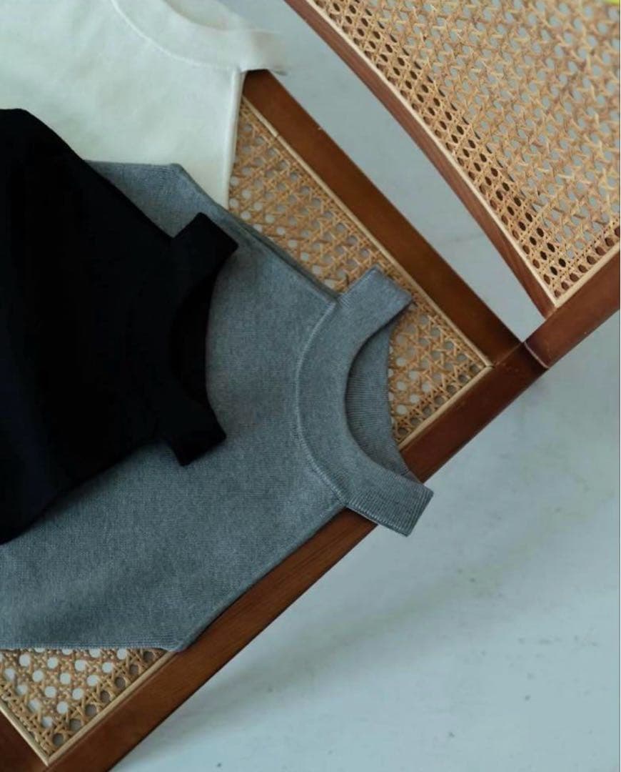 未開封　KARRY American sleeve tank リブタンクトップ