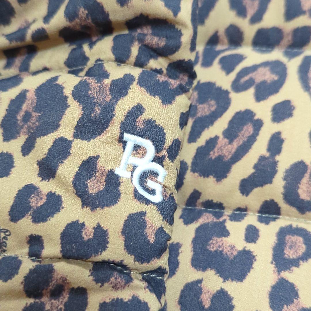 未使用級 パーリーゲイツ 2 近年モデル 4way ダウンジャケット レオパード