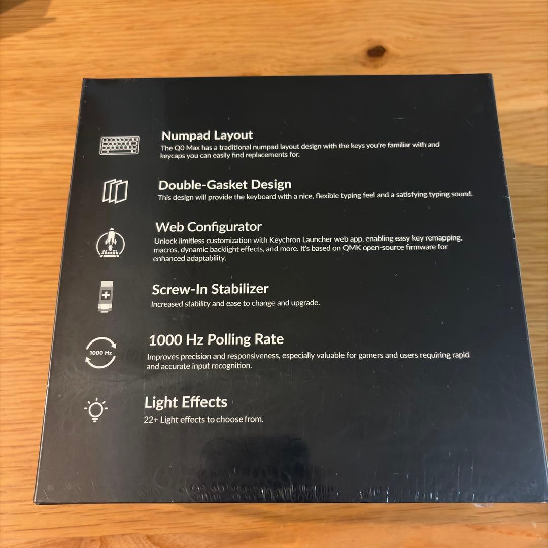 新品未開封 Keychron Q0 Maxワイヤレス テンキー 赤軸