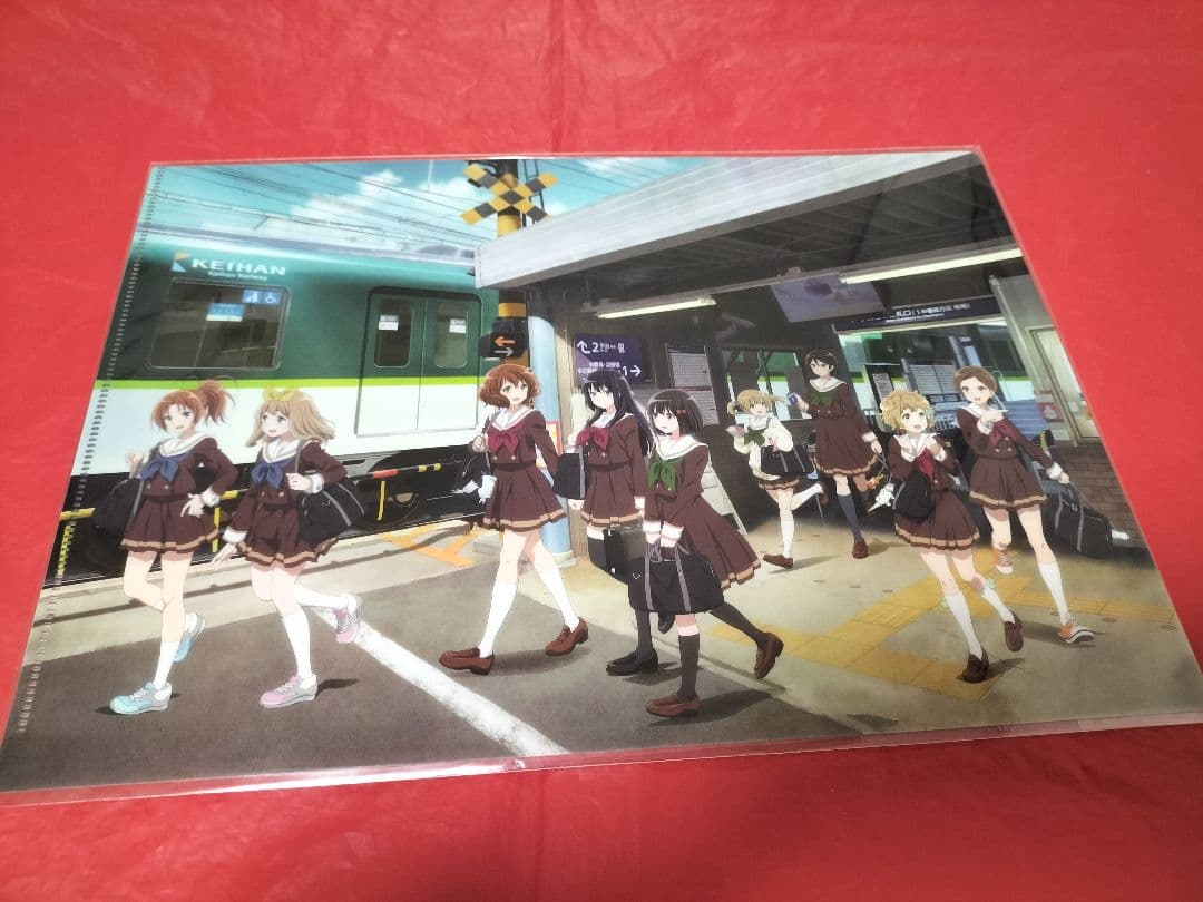 響けユーフォニアム　ひらかたパーク　A4クリアファイル 8枚セット