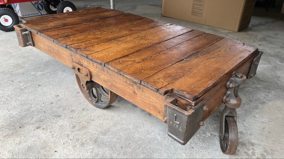 MAK様 ヴィンテージ　アンティーク　コーヒーテーブル　インダストリアル