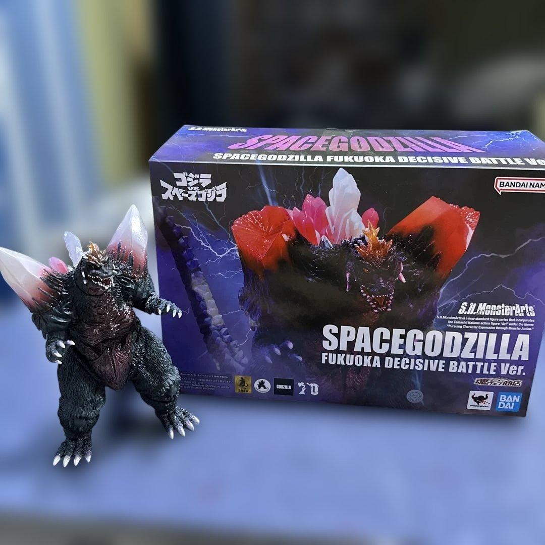 【開封美品】S.H.MonsterArts スペースゴジラ 福岡決戦Ver.