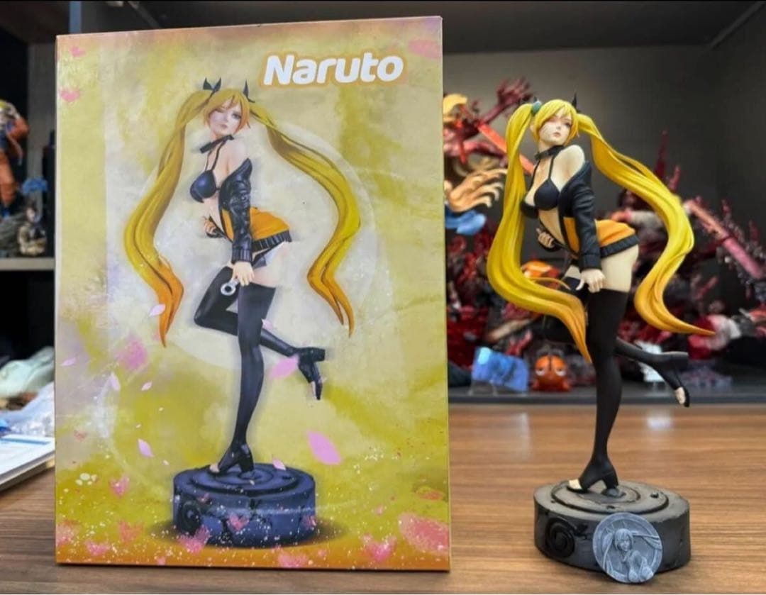 【NARUTO】ナルト　ガレージキットフィギュア　塗装済完成品　おいろけの術