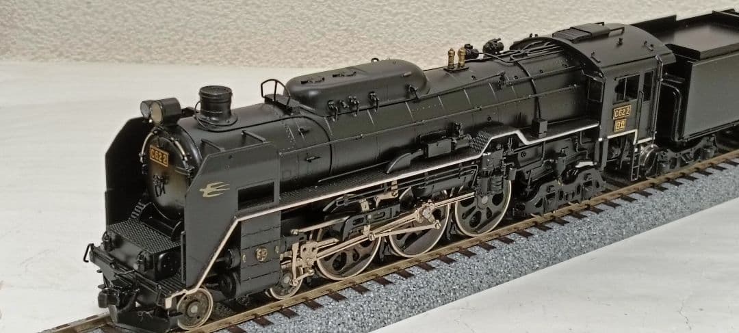 HOゲージ 天賞堂 Ｃ622号機蒸気機関車、メンテナンス済