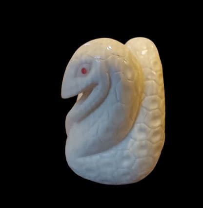 定一 在銘 「蛇と蛙 」根付