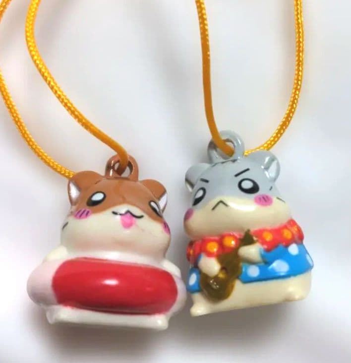 希少　レア　ハムスター倶楽部　ストラップ　2個　しげっち　えんどーくん