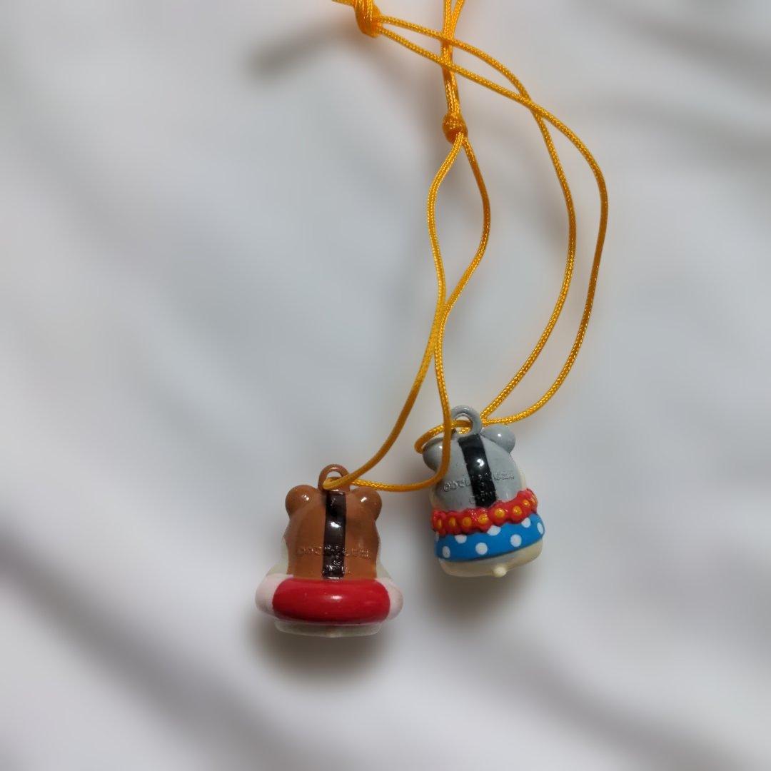 希少　レア　ハムスター倶楽部　ストラップ　2個　しげっち　えんどーくん