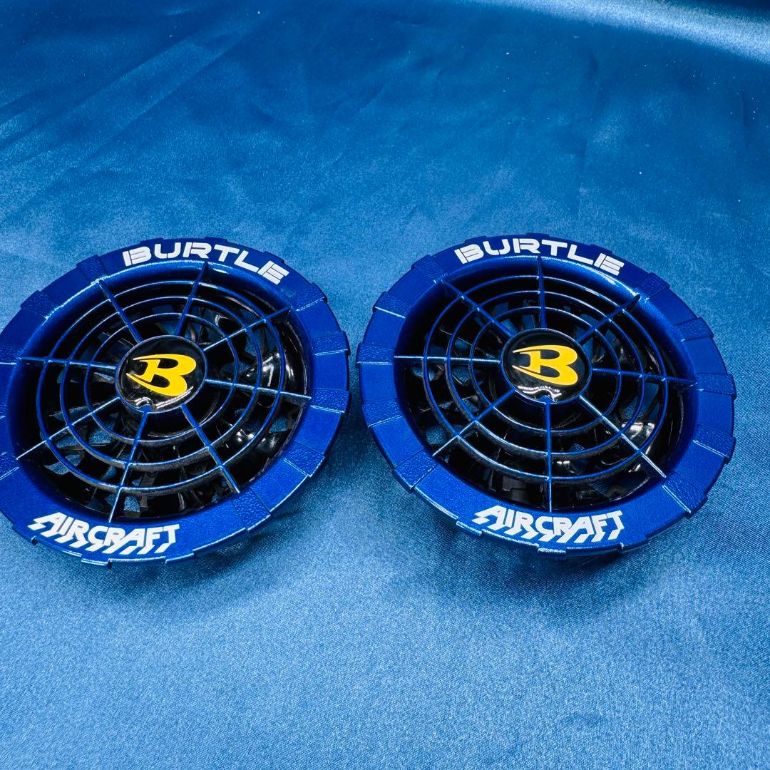 BURTLE AIRCRAFT ファン2個 バッテリー バートル　エアークラフト