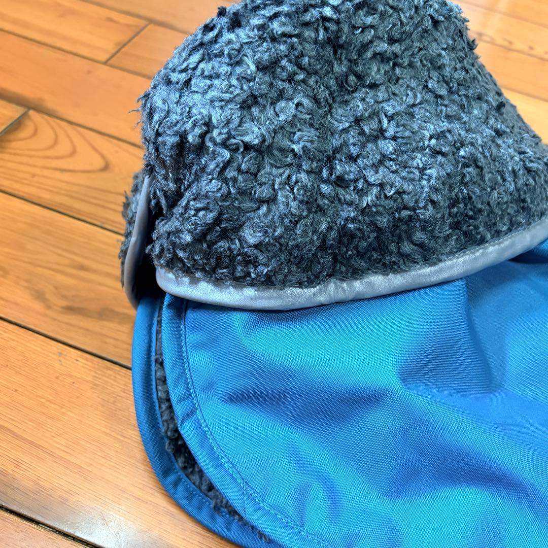 トッパポムッパ　大型犬服　コート　冬　防寒　ペトロール　青　Pomppa