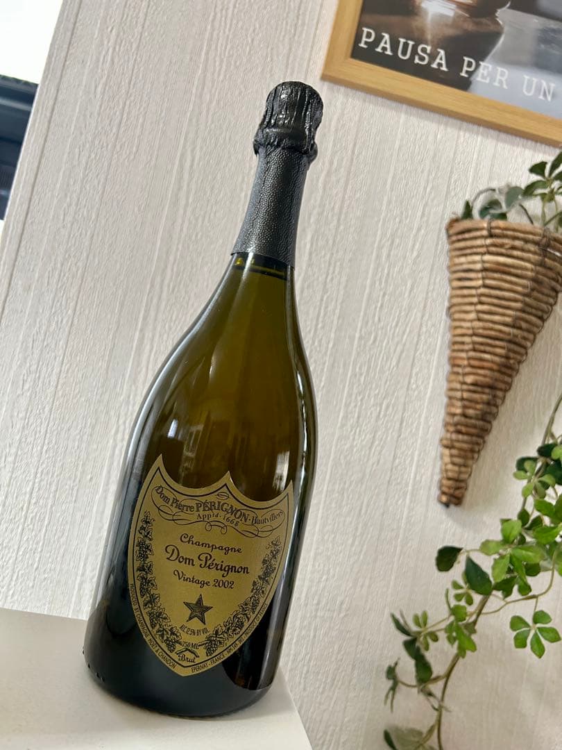 ドンペリニヨン ヴィンテージ 2002 シャンパン　ケース付き 新品未開栓