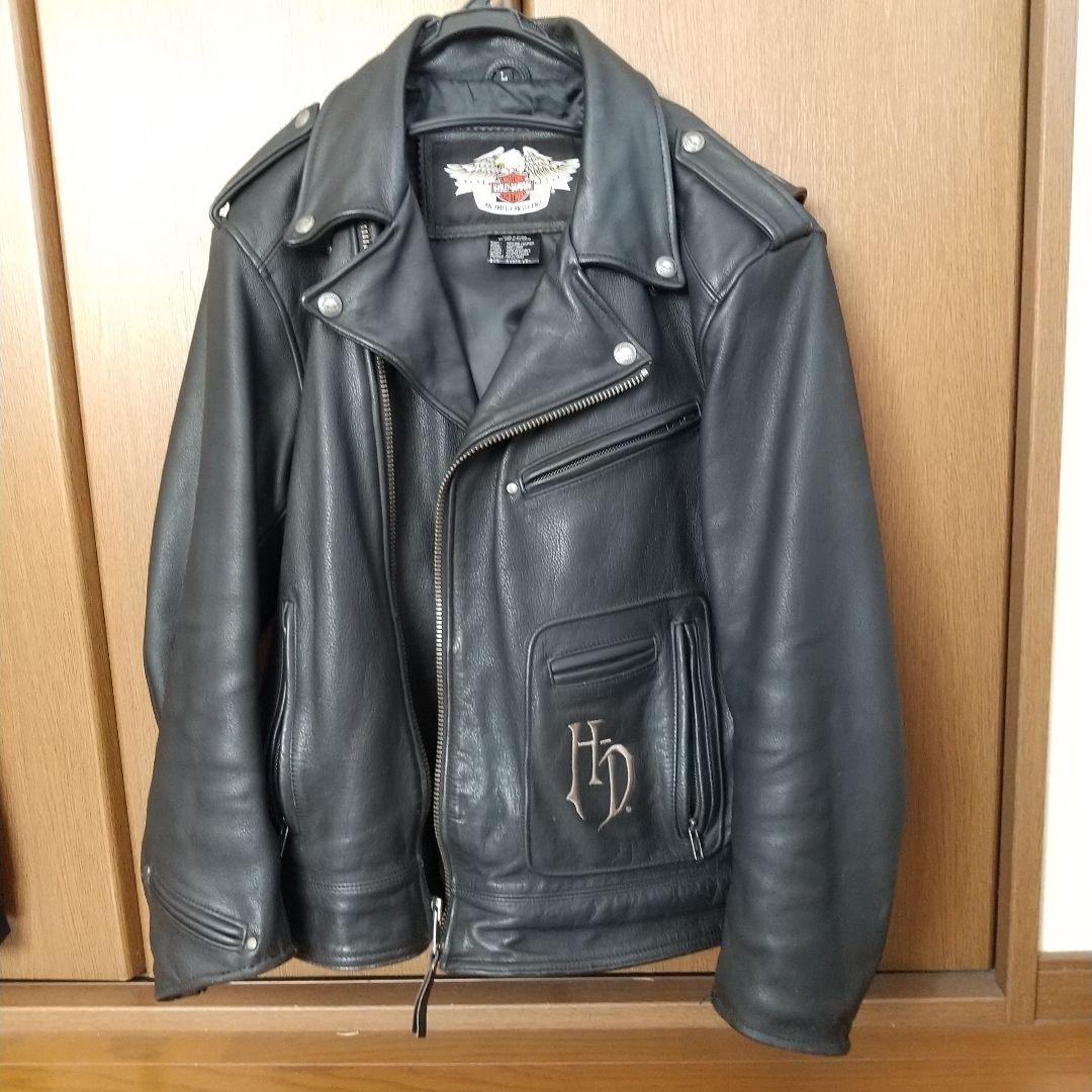 Harley-Davidson シングルライダースジャケット 黒