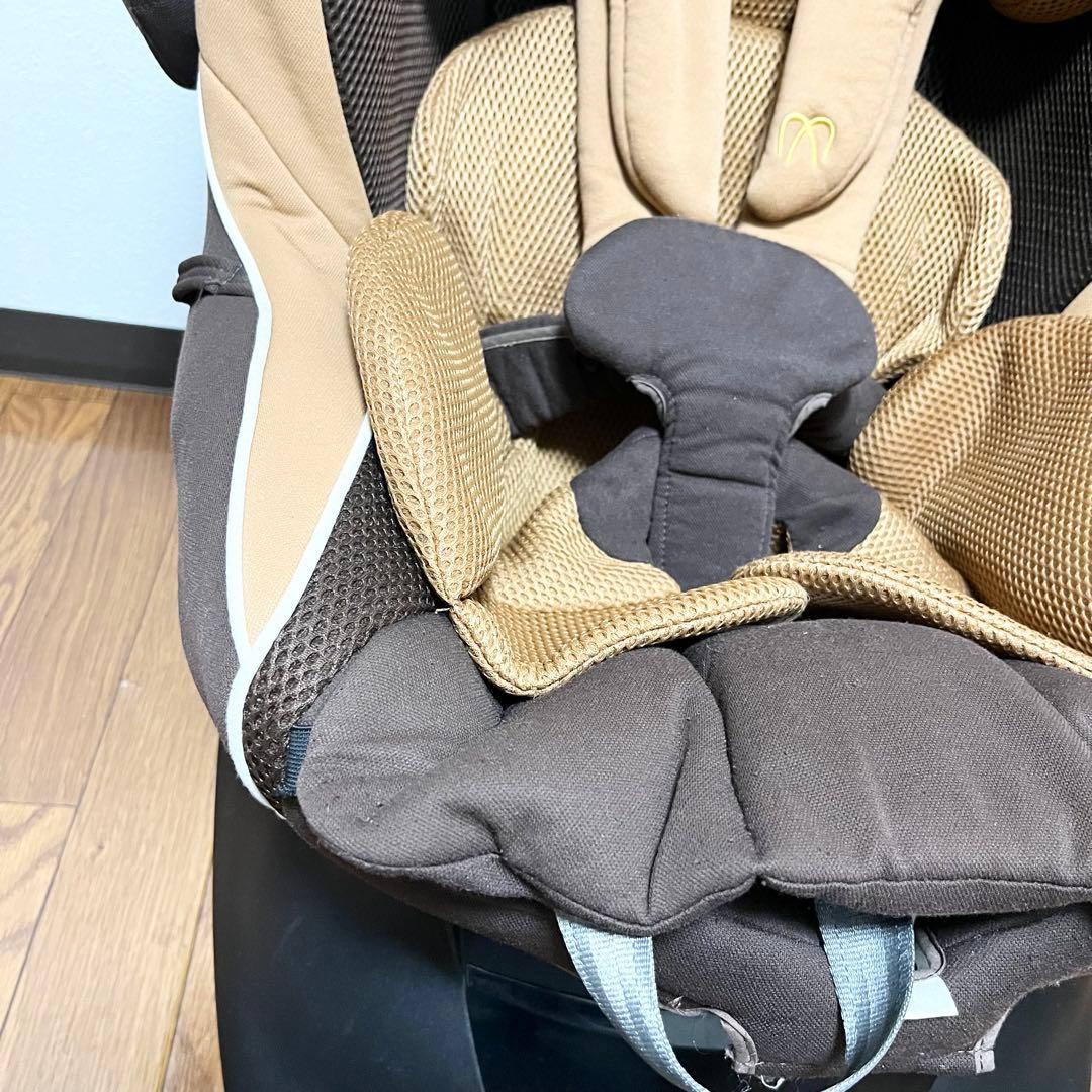 【極美品】エールベベ クルットNT2 チャイルドシート　シナモンブラウン