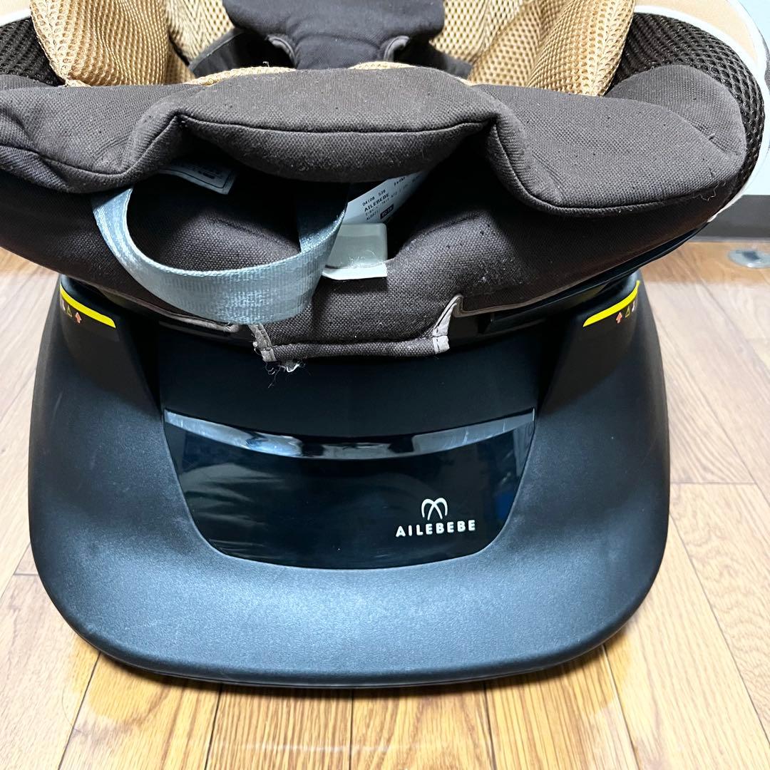 【極美品】エールベベ クルットNT2 チャイルドシート　シナモンブラウン